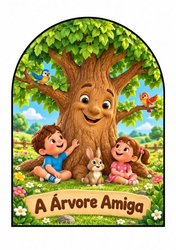 historia na luva a arvore amiga pagina 1.jpg historia na luva a arvore amiga para alfabetização página 1
